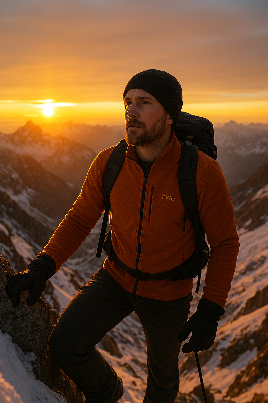 Ethan Ward mountaineering